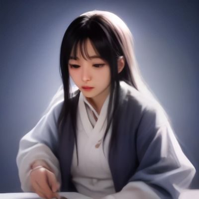 暗调摄影棚内写真风格创作者的精美写真照，冷暖光对比、画面质感细腻，体现高质量福利姬推荐中的写真派风格